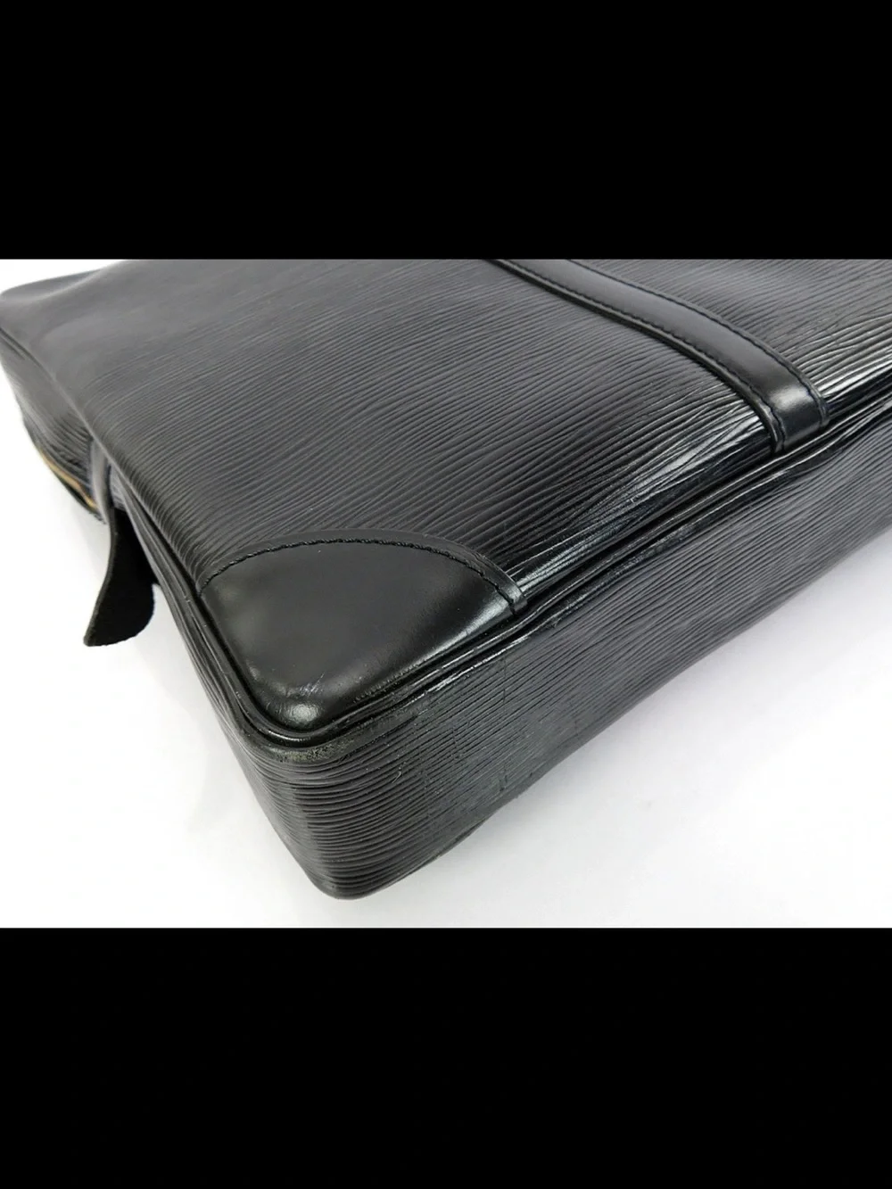 Louis Vuitton Black Epi Leather Top-Handle Briefcase